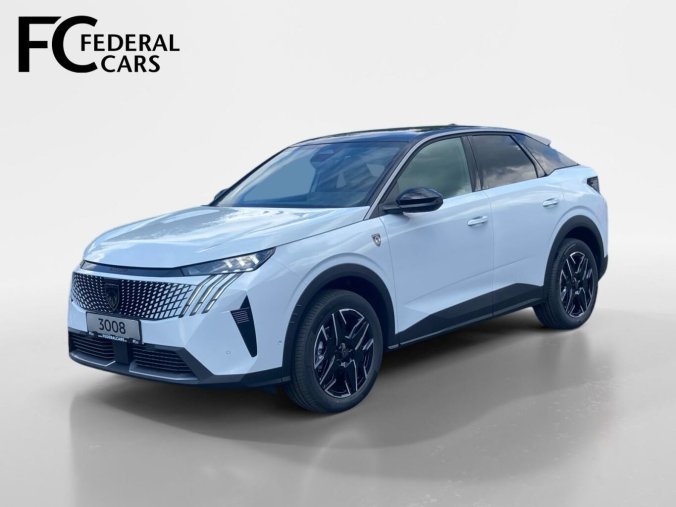 Peugeot 3008, Peugeot 3008 GT Hybrid 145 e-DCS6, barva bílá