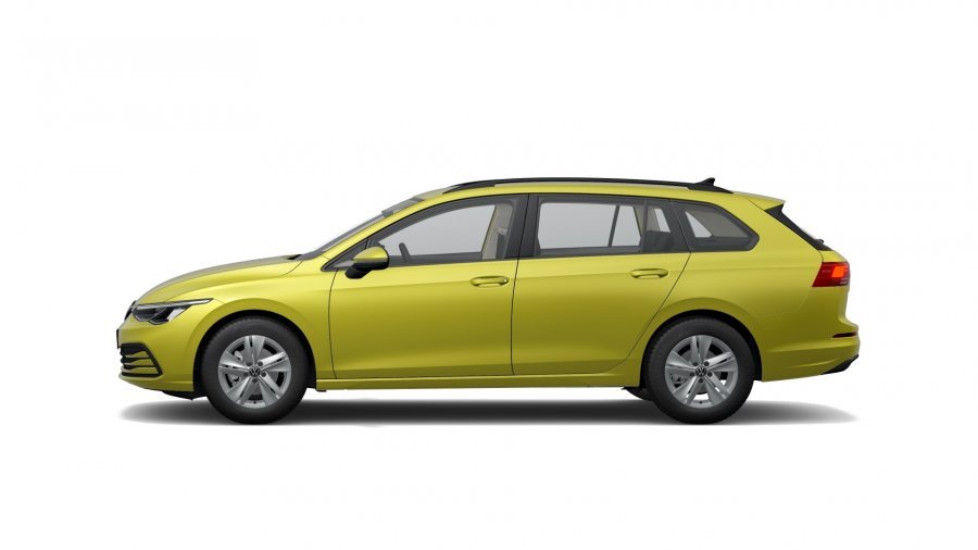 Volkswagen Golf Variant, Golf Variant Life 1,0 TSI 6G, barva žlutá