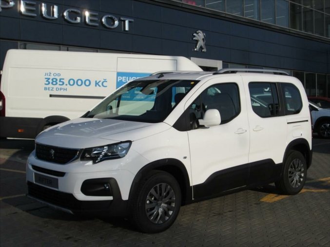 Peugeot Rifter, 1.5 BHDi 130k LONG ALLURE MAN6, barva bílá