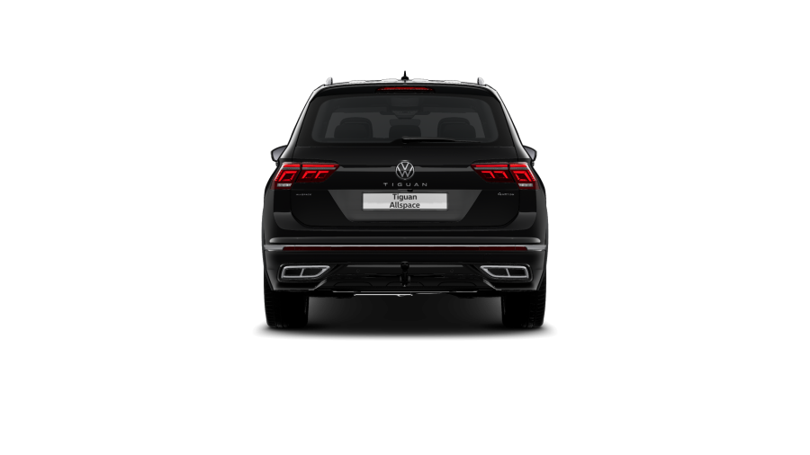 Volkswagen Tiguan Allspace, Allspace R-Line 2,0 TDI 147 kW 4M 7DSG, barva černá