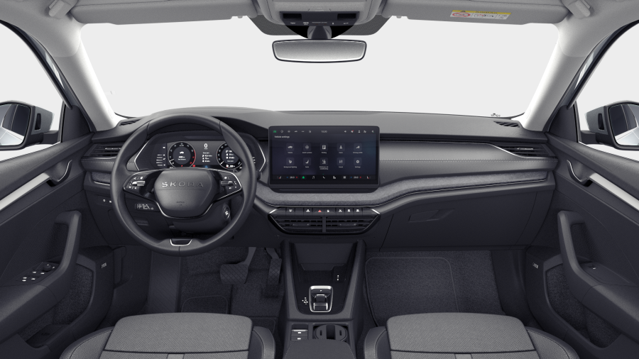 Škoda Octavia, 1,5 TSI m-HEV 110 kW 7° automatická DSG, barva stříbrná