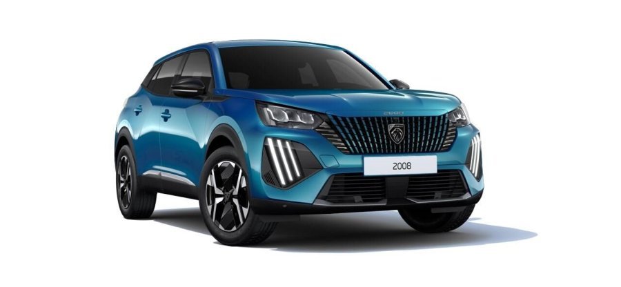 Peugeot 2008, Peugeot 2008 ALLURE Turbo 100 MAN6, barva modrá