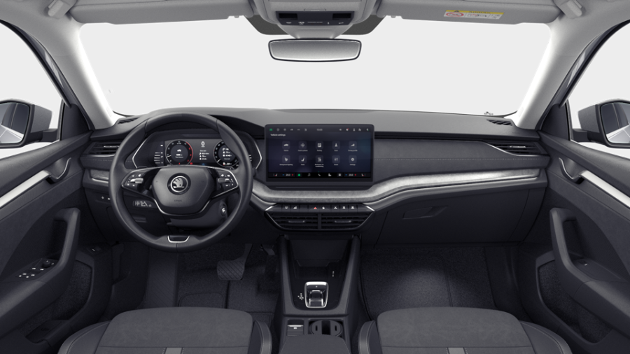 Škoda Octavia, 2,0 TDI 110 kW 7° automatická DSG, barva stříbrná