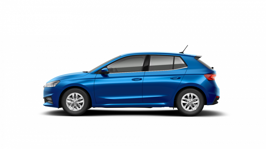 Škoda Fabia, 1,0 TSI 85 kW 6-stup. mech., barva modrá
