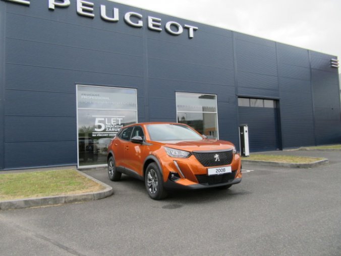 Peugeot 2008, ACTIVE PACK 1.2 PureTech 100k, barva oranžová