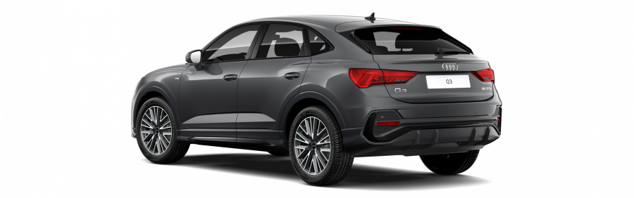 Audi Q3 Sportback, Q3 SB S line 35 TFSI 110 kW CoD, barva šedá