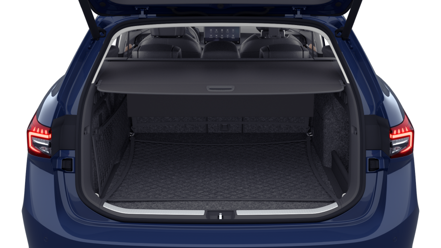 Škoda Superb, 1,5 TSI iV 150 kW 6° automatická DSG, barva modrá