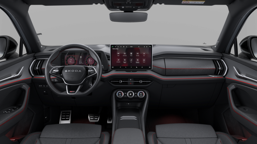 Škoda Kodiaq, 2,0 TSI 195 kW 7° automatická DSG 4x4, barva stříbrná