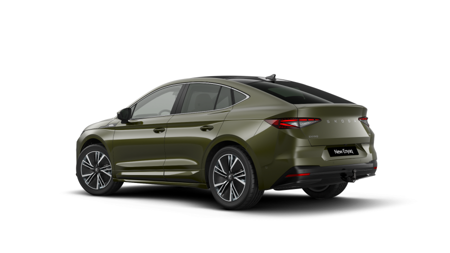 Škoda Enyaq iV, 82 kWh 210,00 kW 1° automatická 4x4, barva zelená