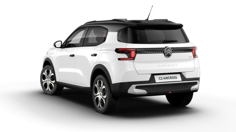 Citroën C3 Aircross, PLUS Turbo 100 MAN6, barva bílá