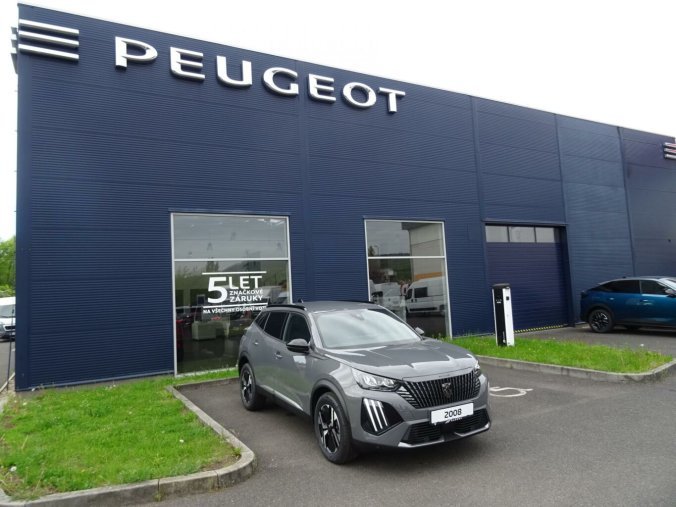 Peugeot 2008, Peugeot 2008 ALLURE Hybrid 145k e-DCS6, barva šedá