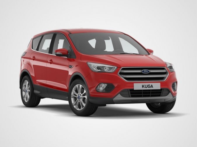 Ford Kuga, 2.0 TDCi, barva červená