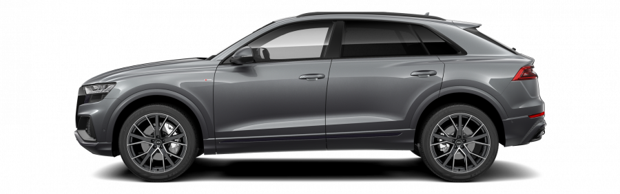 Audi Q8, Q8 50 TDI quattro, barva šedá