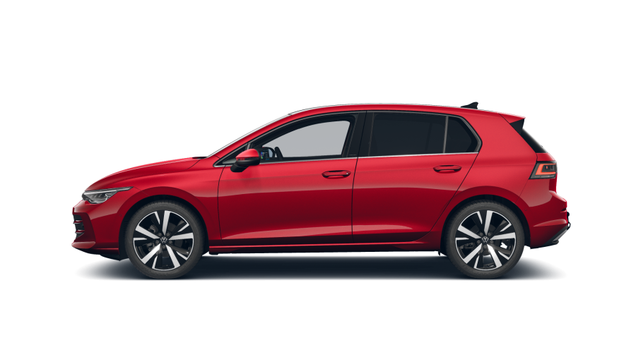 Volkswagen Golf, Golf Style 1,5 eTSI 110 kW 7DSG mHEV, barva červená