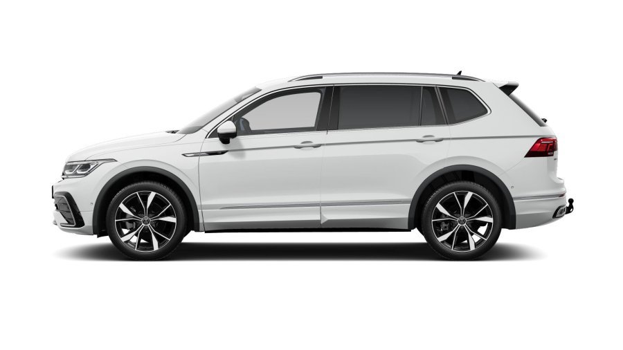 Volkswagen Tiguan Allspace, Allspace R-Line 2,0 TDI 147 kW 4M 7DSG, barva bílá