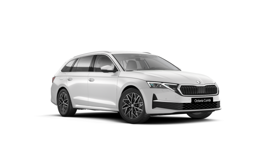 Škoda Octavia, 1,5 TSI m-HEV 110 kW 7° automatická DSG, barva bílá