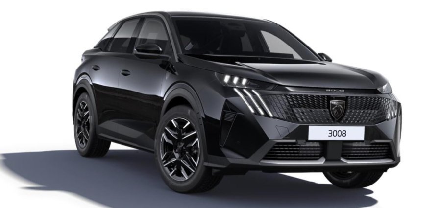 Peugeot 3008, Peugeot 3008 GT Hybrid 145 e-DCS6, barva černá