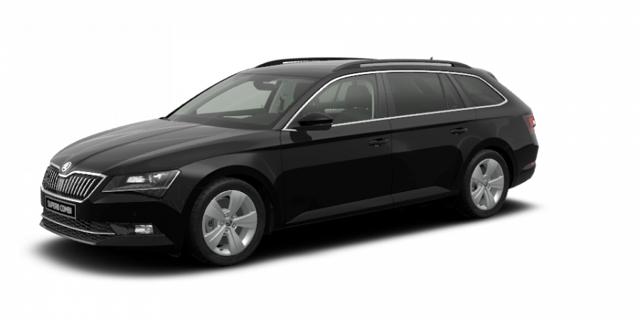 Škoda Superb, 2,0 TDI 110 kW 6-stup. mech., barva černá