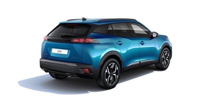 Peugeot 2008, Peugeot 2008 ALLURE Hybrid 110 e-DCS6, barva modrá