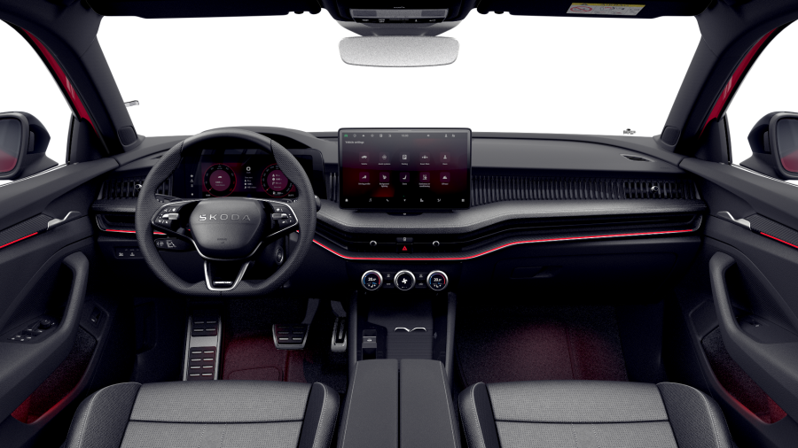 Škoda Superb, 2,0 TSI 150 kW 7° automatická DSG, barva červená