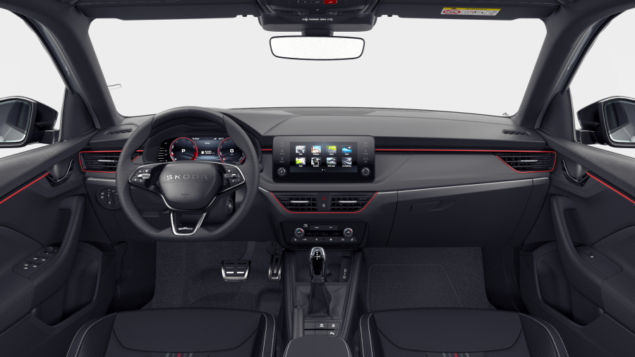 Škoda Scala, 1,0 TSI 85 kW 7° automatická DSG, barva stříbrná