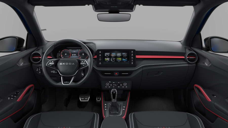 Škoda Fabia, 1,5 TSI 110 kW 7-stup. automat., barva modrá