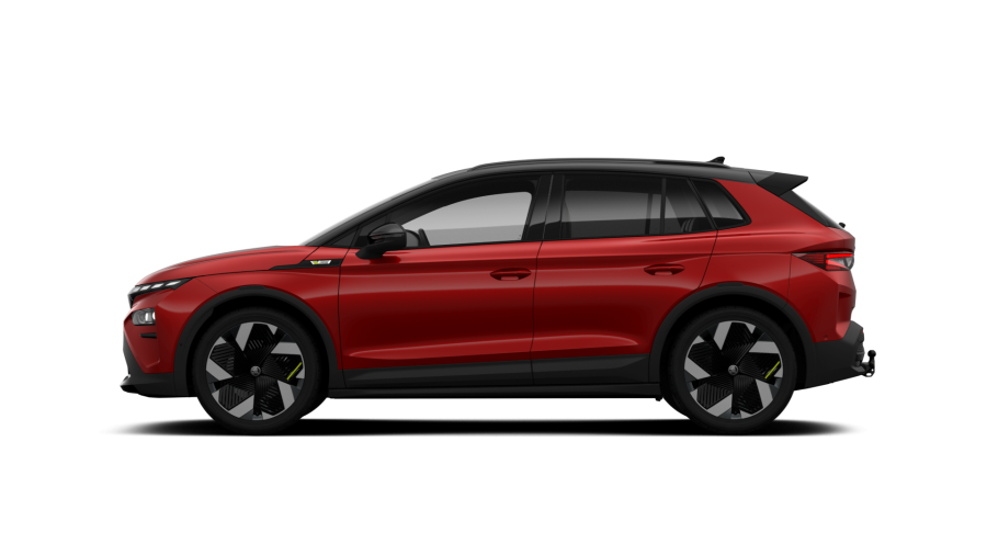 Škoda Elroq, 82 kWh 250 kW 1° převodovka 4x4, barva červená