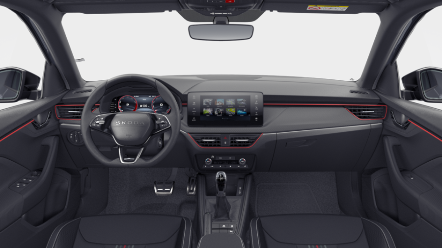 Škoda Scala, 1,5 TSI 110 kW 7° automatická DSG, barva šedá