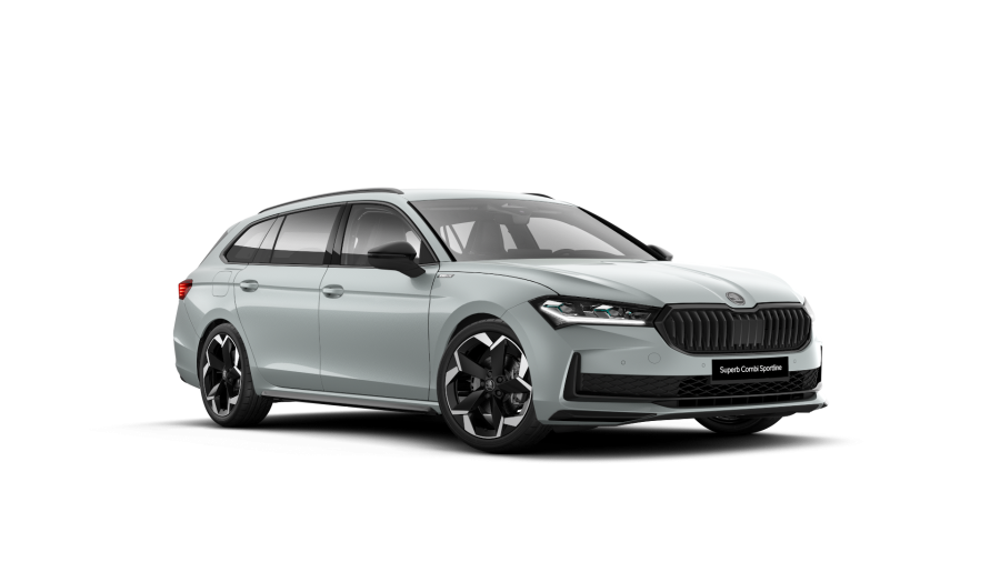 Škoda Superb, 1,5 TSI m-HEV 110 kW 7-stup. automat., barva stříbrná