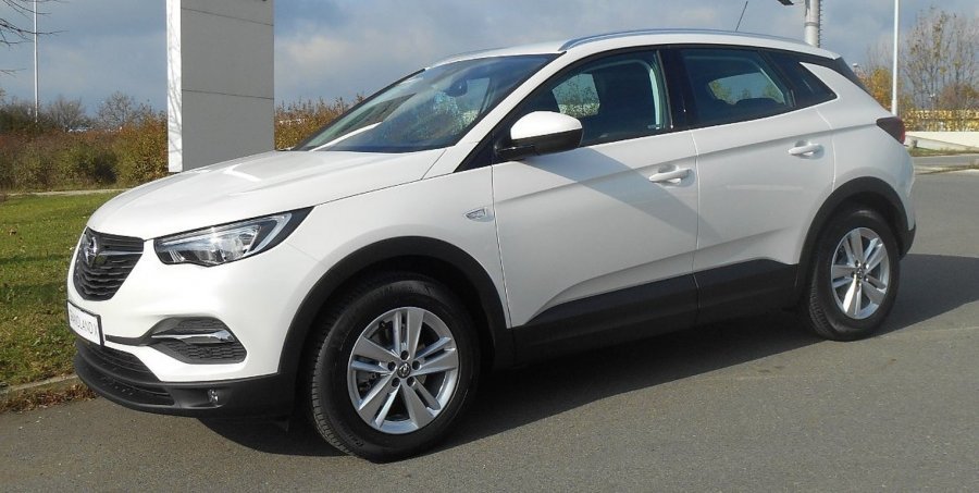 Opel Grandland X, 1.2 Turbo Enjoy MT6, barva bílá