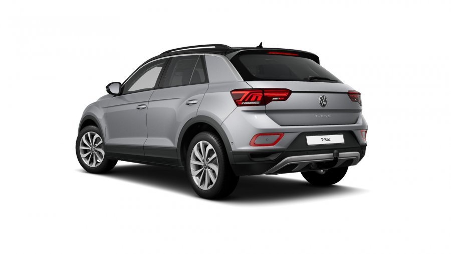 Volkswagen T-Roc, T-Roc Life 1,0 TSI 81kW 6G, barva stříbrná