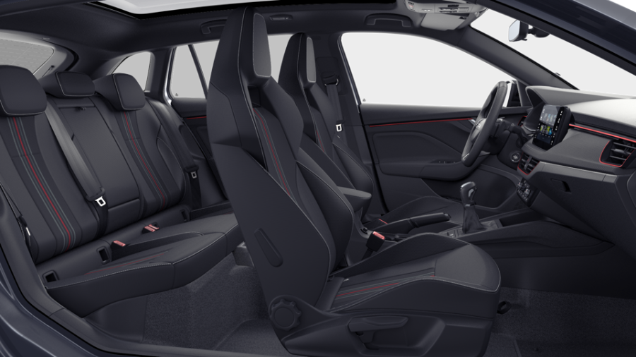 Škoda Scala, 1,5 TSI 110 kW 7° automatická DSG, barva šedá