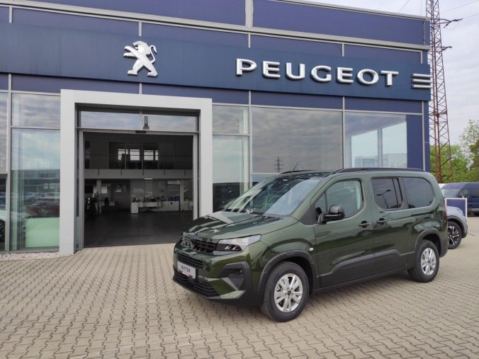 Peugeot Rifter, Peugeot Rifter LONG ALLURE 1.5HDI MAN6 OSOBNÍ, barva zelená