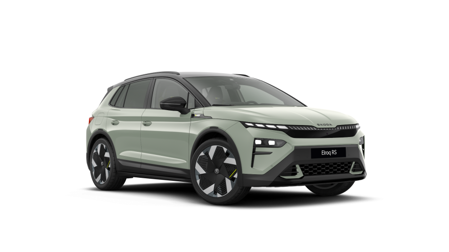 Škoda Elroq, 84 kWh 250,00 kW 1° převodovka 4x4, barva zelená