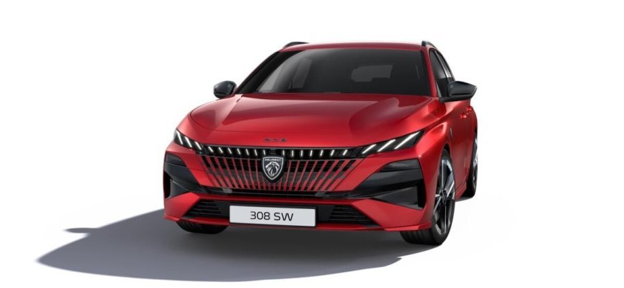 Peugeot 308, Peugeot 308 SW GT Hybrid 145 e-DCS6, barva červená