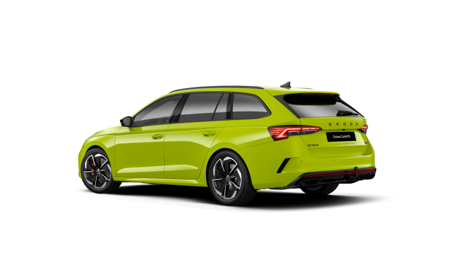 Škoda Octavia, 2,0 TSI 195 kW 7° automatická DSG, barva zelená