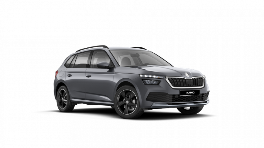 Škoda Kamiq, 1,0 TSI 81 KW 7-stup. automat., barva šedá