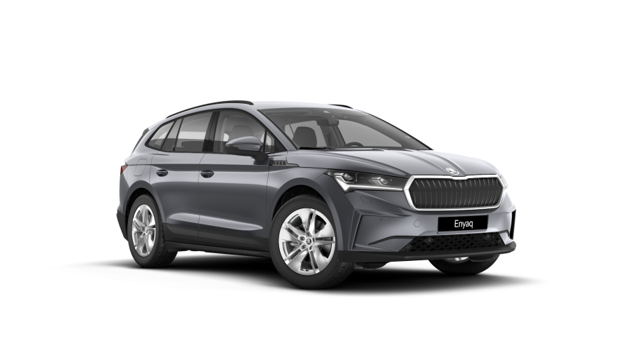 Škoda Enyaq iV, 55 kWh 1-stup. automat., barva šedá