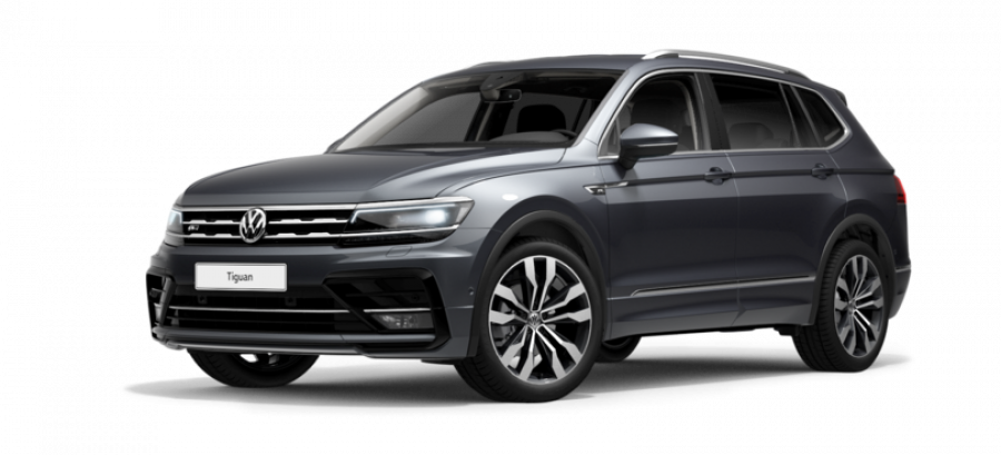 Volkswagen Tiguan Allspace, CL R-Line 1,5 TSI ACT 7DSG, barva šedá