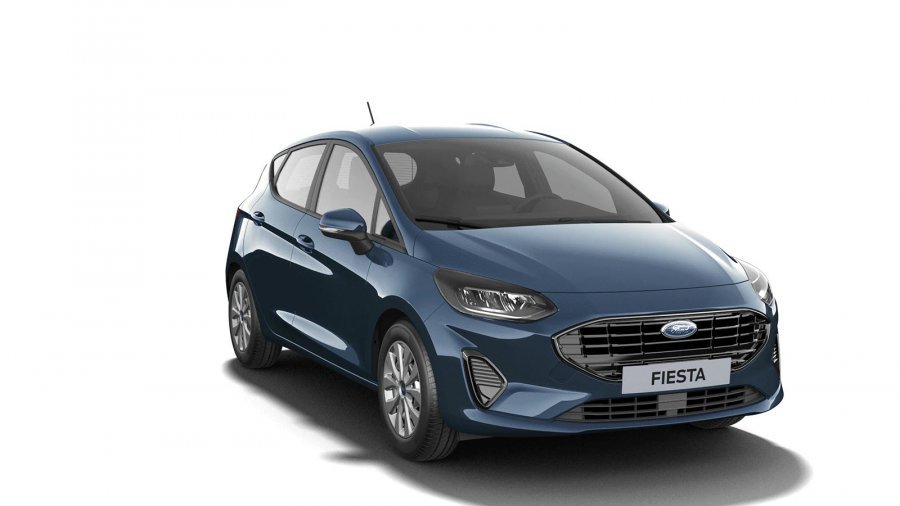 Ford Fiesta, Trend Edition, 5dveřová, 1.0 EcoBoost 74 kW/100 k, 6st. manuální, barva modrá