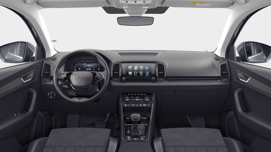 Škoda Karoq, 1,5 TSI 110 kW 7° automatická DSG, barva šedá