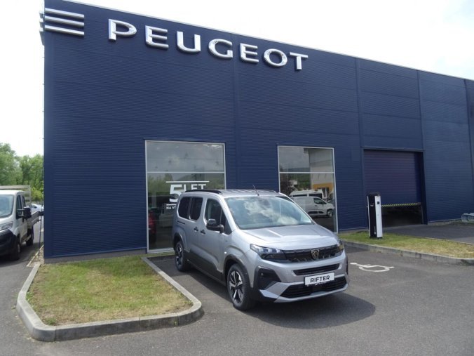 Peugeot Rifter, Peugeot Rifter LONG GT BlueHDi 130k EAT8, barva stříbrná
