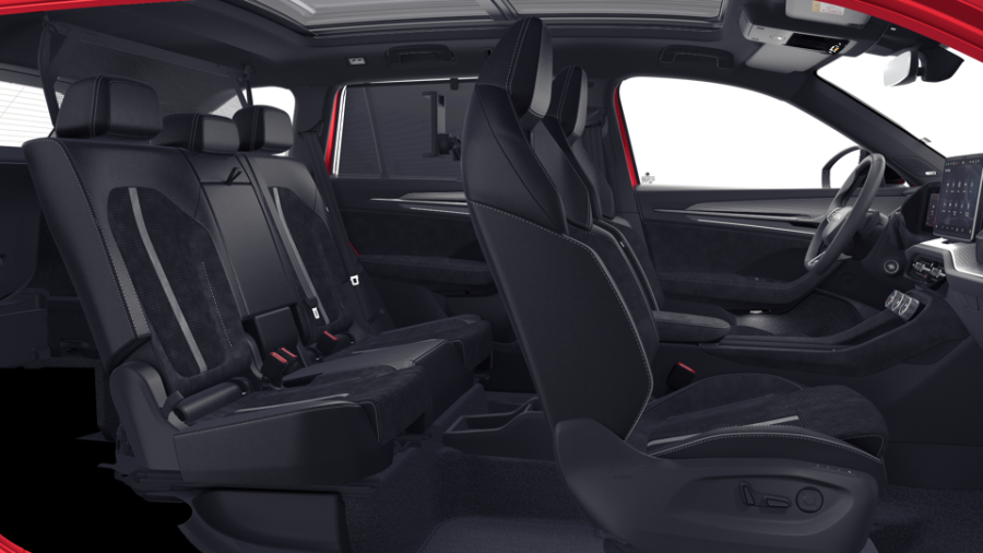 Škoda Kodiaq, 2,0 TDI 142 kW 7-stup. automat. 4x4, barva červená