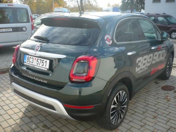 Fiat 500X, 1.0 Firefly 120k city cross, barva zelená