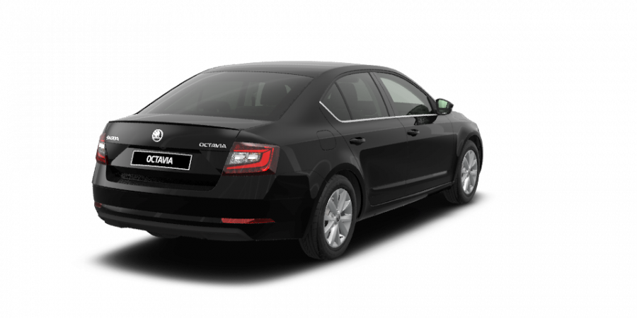 Škoda Octavia, 1,5 TSI 110 kW 6-stup. mech., barva černá