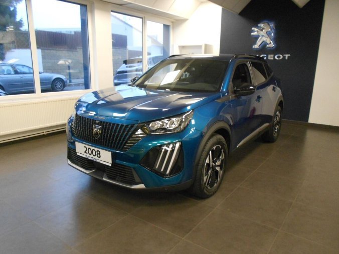 Peugeot 2008, Peugeot 2008 ALLURE Hybrid 136 e-DCS6, barva modrá