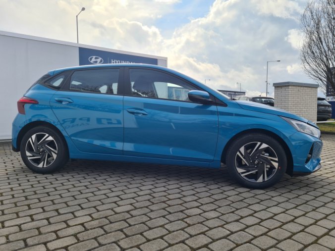 Hyundai i20, 1,0 T-GDI 74 kW 6st. manuální, barva modrá