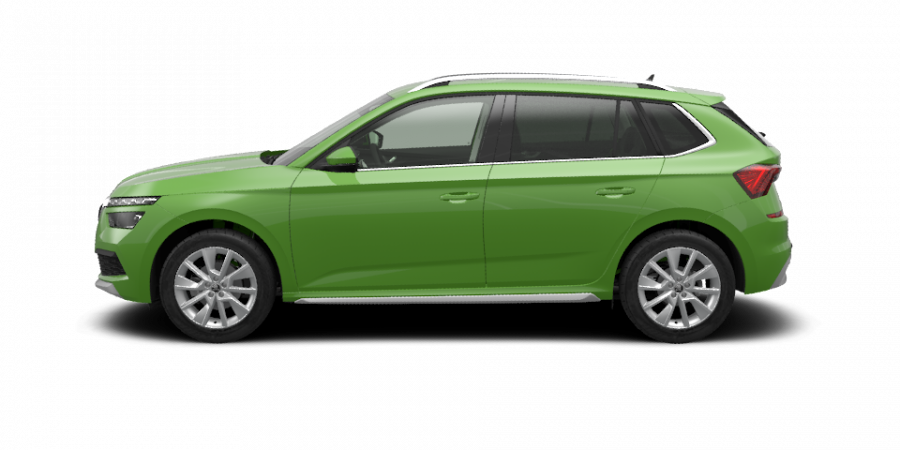 Škoda Kamiq, 1,0 TSI 85 kW 7-stup. automat., barva zelená
