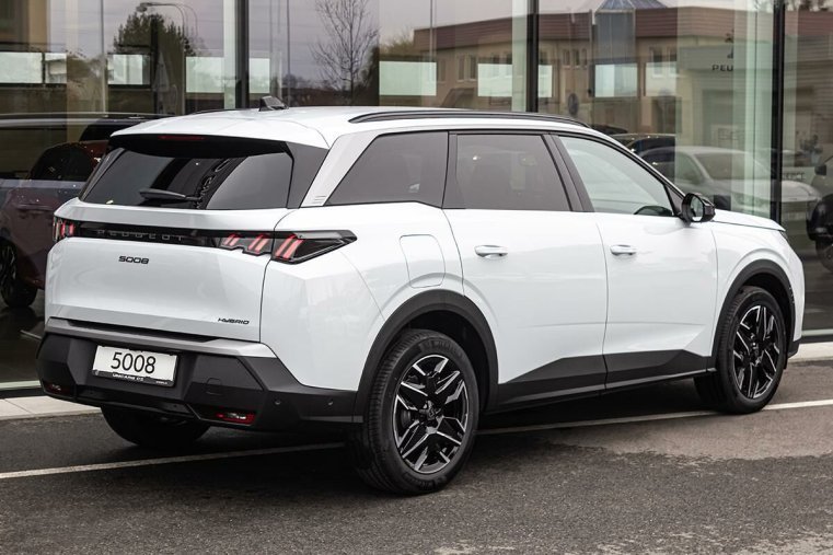 Peugeot 5008, Peugeot 5008 1,2 ALLURE Hybrid 145 e-DCS6, barva bílá