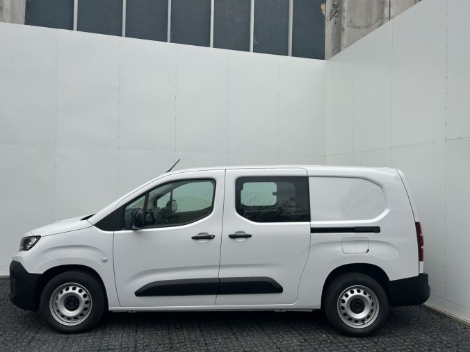 Peugeot Partner, Peugeot Partner Polocombi L2 1000 1.5 HDi 100k, barva bílá